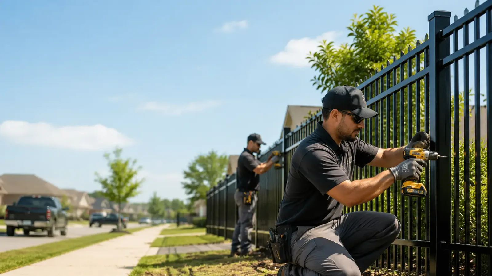 Metal Fence Installation in Elgin, TX